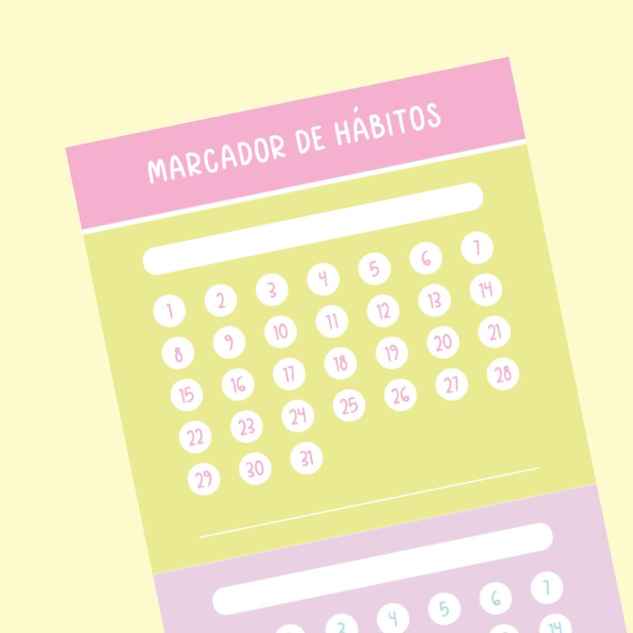 Bloc "Marcador de hábitos" - Imagen 2