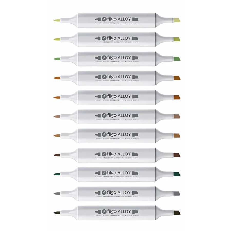 Marcadores Botánicos - Set x12 Filgo Alloy - Imagen 2
