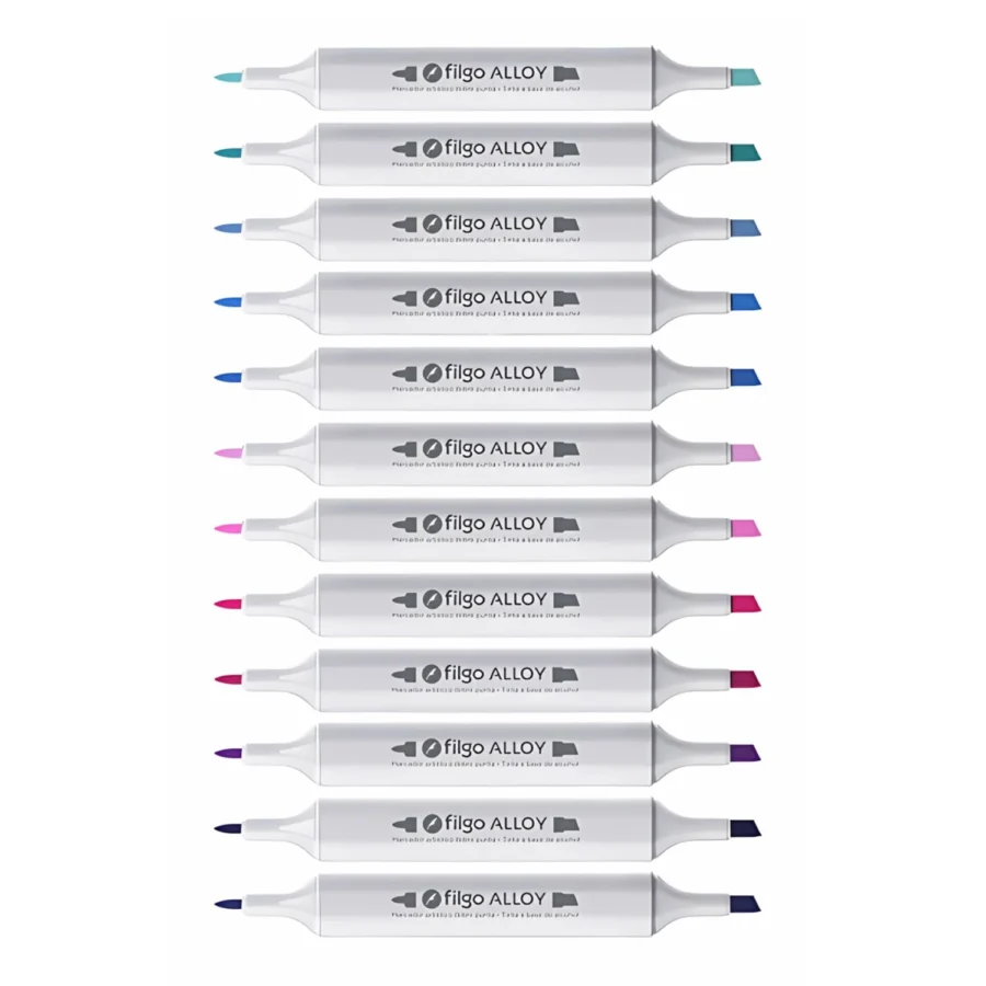 Marcadores Fríos - Set x12 Filgo Alloy - Imagen 2