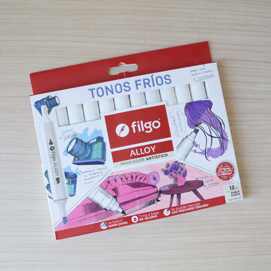 Marcadores Fríos - Set x12 Filgo Alloy