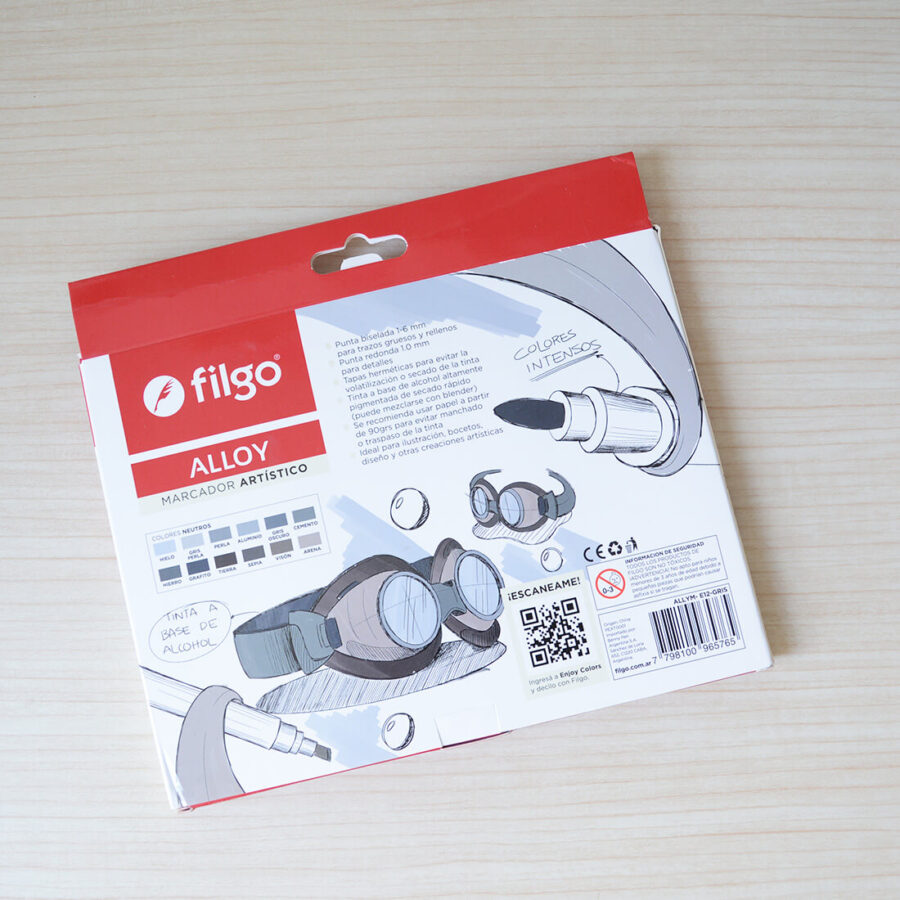 Marcadores Neutros - Set x12 Filgo Alloy - Imagen 6