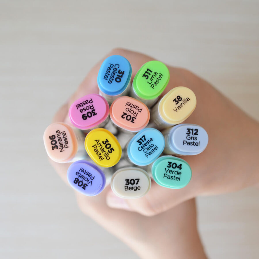 Marcadores Pastel - Set x12 Filgo Alloy - Imagen 2