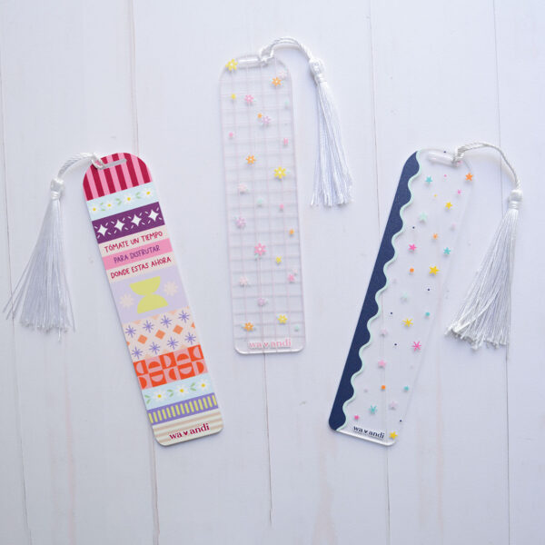 Marca página acrílico